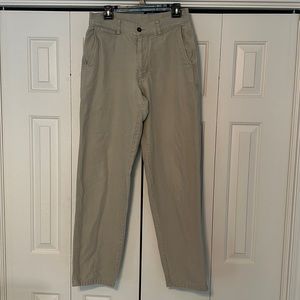 Patagonia Mens Organic Cotton Flat Front Khaki Pants Size 32